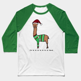 fa la la la la la la la llama Baseball T-Shirt